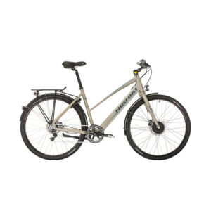 Nishiki URBAN Dame Compact display Nex 7g Hydr. 51cm Mat grå m. grå/blå U. bat