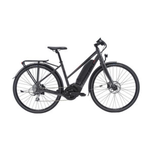 Nishiki Pro SLE Dame PW LCD disp Acera 8sp Hydr. 18in Koksgrå m. sort/rød I. bat