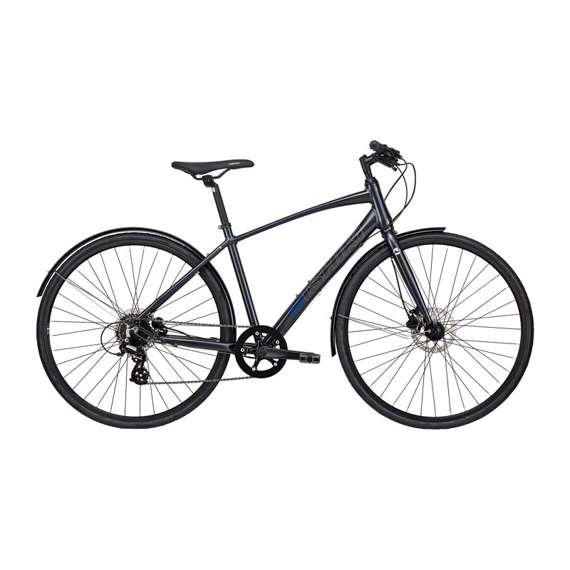 Nishiki Touring Master Herre Altus 8sp udv. Hydr. disc 19in Blank gråblå m. grå Nishiki Touring Master Herre Altus 8sp udv. Hydr. disc 19in Blank gråblå m. grå