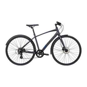 Nishiki Touring Master Herre Altus 8sp udv. Hydr. disc 21in Blank gråblå m. grå