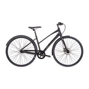 Nishiki Touring Master Dame Nexus 7sp Fod Mek. disc 21in Blank sort m. mørk grå