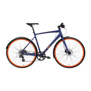 Nishiki Speed Herre 8sp udv. Hydr. disc 45cm Mat blå m. orange