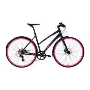 Nishiki Speed Dame 8sp udv. Hydr. disc 45cm Matsort m. pink