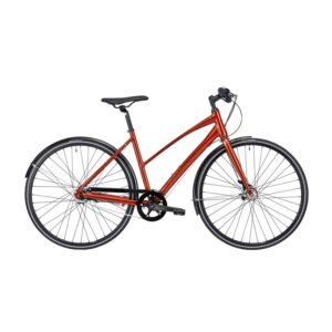 Nishiki Touring Master Dame Nexus 7g rullebremser 19in blank mørk orange m. oran