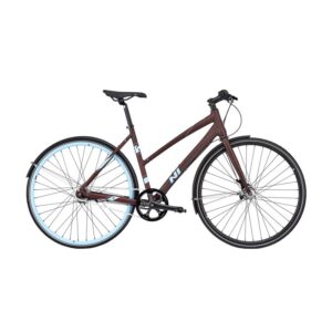 Nishiki Speed Dame Nexus 7g rullebremser 45cm mat bordeaux m. blå