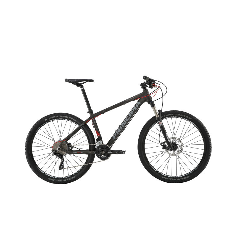 Principia Evoke A8.7 2x10 xt mix 19in Granit m. grå/rød Principia Evoke A8.7 2x10 xt mix 19in Granit m. grå/rød