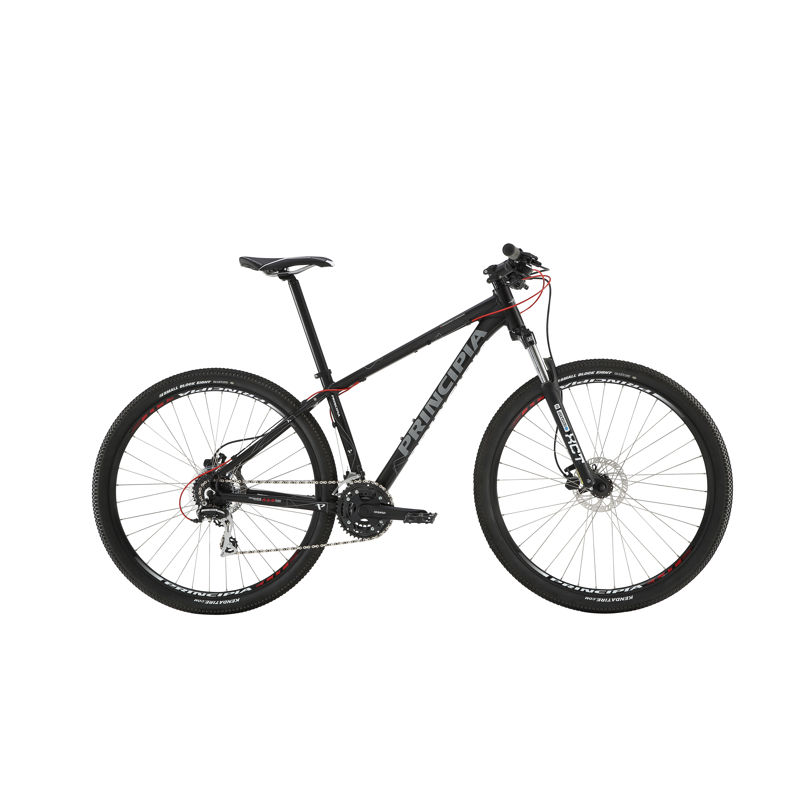 Principia Evoke A2.9 Team Acera 24sp 17in Mat sort m. rød/hvid Principia Evoke A2.9 Team Acera 24sp 17in Mat sort m. rød/hvid