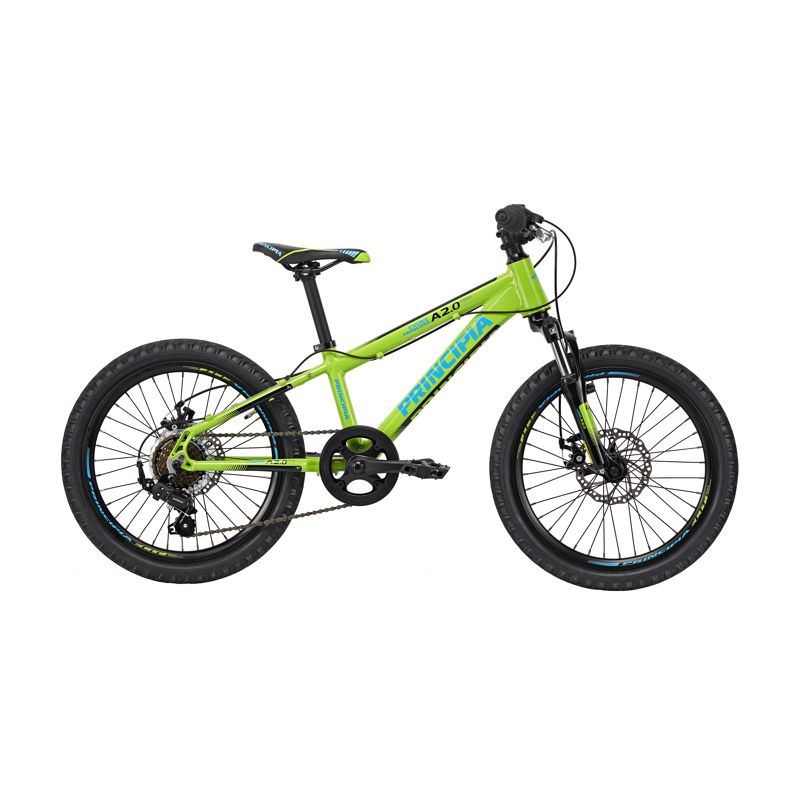 Principia Evoke A2.0 6sp 20in Grøn m. blå Principia Evoke A2.0 6sp 20in Grøn m. blå