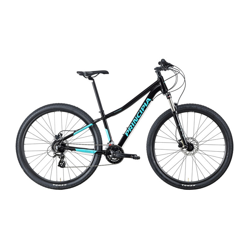 Principia Evoke A3.9 Aura 29in Altus 2x8sp Hydr. Disc 15in/381mm Sort/turkis Principia Evoke A3.9 Aura 29in Altus 2x8sp Hydr. Disc 15in/381mm Sort/turkis