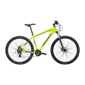 Principia Evoke A4.9 29in Acera 2x9sp Hydr. disc 15in/381mm Lime m. petroleum
