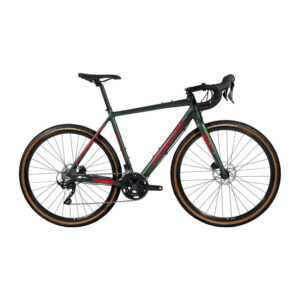 Principia Gravel Alu/Alu 700c RX400 2x10 hydr. disc 54cm grøn m. rød