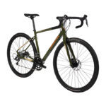 Principia Gravel alu 700c Claris 2x8sp mek. disc 61cm blank grøn m. orange/creme