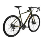 Principia Gravel alu 700c Claris 2x8sp mek. disc 61cm blank grøn m. orange/creme