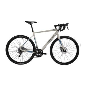 Principia Gravel alu 700c Claris 2x8sp mek. disc 55cm mathvid m. grå/blå