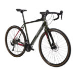 Principia Gravel alu 700c GRX RX400 2x10sp hydr. disc 61cm blank grøn m. sølv/rø
