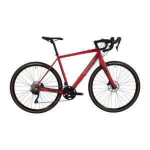 Principia Gravel alu 700c GRX RX400 2x10sp hydr. disc 51cm matrød m. grå/grøn