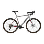 Principia Gravel alu 700c GRX RX600 1x11sp hydr. disc 54cm matsølv m. sort/rød
