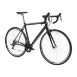 Principia Road alu 700c Claris 2x8sp rimbrake 47cm blank sølv m. blå/blank sølv