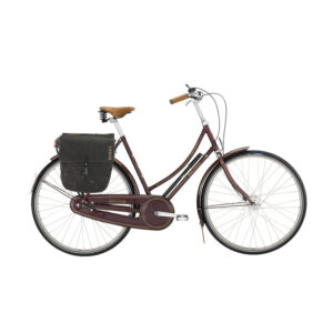 Raleigh Tourist de Luxe Lady BROOKS 20in Sram 3g Torpedo Metallic Bordeaux-red