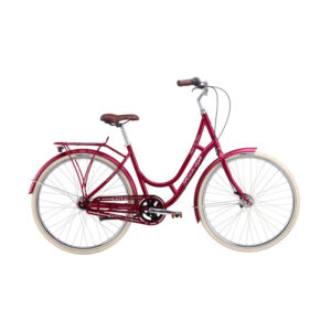 Raleigh Classic de Luxe Lady 47 cm Nexus 3g Coaster Burgundy red