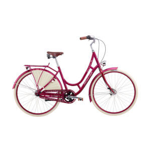 Raleigh Classic de Luxe Plus Lady 52 cm Nexus 7g Coaster Burgundy red