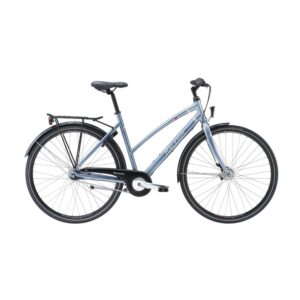 Raleigh Essex Dame Nexus 7g Fod 52cm Blank gråblå m. sølv/lilla