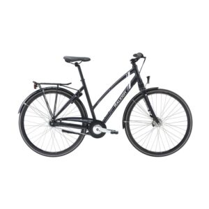 Raleigh Sussex Dame Nexus 7g Fod 56cm Sandblæst sort m. hvid/lilla 