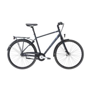 Raleigh Dorset Herre Nexus 7g RB 60cm Mat mørk grå m. sølvblå/lysblå