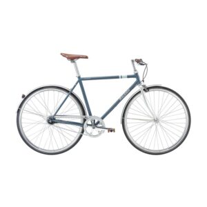 Raleigh Nottingham Herre 1g Flip/Flop 53cm Mat petroleum m. sølv/blå
