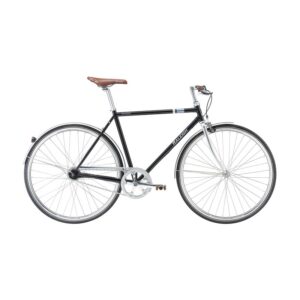 Raleigh Nottingham Herre Nexus 7g Fod 56cm Blank sort m. sølv/gråblå