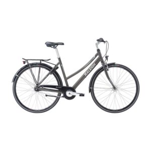 Raleigh Sprite Dame Bend Nexus 7g Fod 52cm Mørk grå m. hvid/lys blå Dynamo