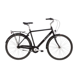 Raleigh Shopping Alu Herre Nexus 7g Fod 52cm Sort m. sølv/mørk grå Dynamo forlyg