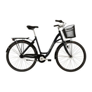 Raleigh Shopping Alu Dame Nexus 7g Fod/V-Bremse Dyn forl 48cm Blank grå m.blågrå