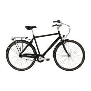 Raleigh Shopping Alu Herre Nexus 7g Fod/V-bremse Dyn forl 60cm Sort