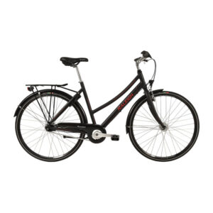 Raleigh Sprite Bend Dame Nexus 7g Fod/V-bremse Dyn. forl 48cm Matsort m. rød