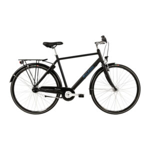 Raleigh Sprite Herre Nexus 7g Fod/V-bremse Dyn. forl 52cm Matsort m. mørk blå