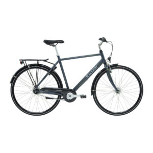 Raleigh Sprite Alu Herre 7 gear fodbremse 56cm blank grå/gul