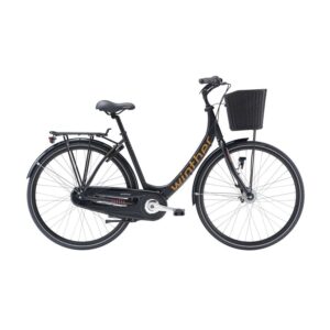 Winther 840 Dame Nexus 7g Fod og RB 50cm Sandblæst sort m. orange Dynamo