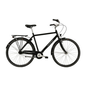 Winther Shopping Alu Herre Nexus 7g Fod/V-Bremse Dyn. forl 52cm Sort m. blå/sølv