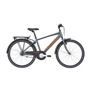 Winther 300 dreng 7 gear 24in Mat petrol/orange