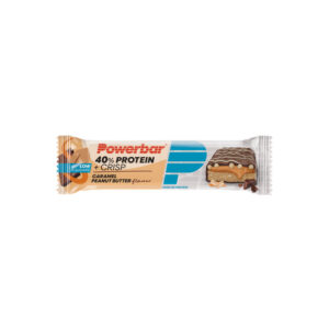 PowerBar 40% Protein+ crisp bar caramel peanut butter 40g (12 stk./colli)