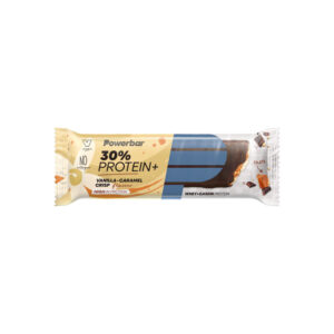 PowerBar 30% Protein Plus bar caramel vanilla 55g (15 stk./colli)