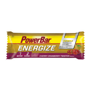 Bar PowerBar Energize Cherry-cranberry Twister (kasse med 25 Stk. = 1 stk.)