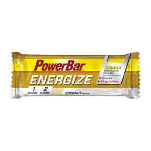 Bar PowerBar Energize Coconut med koffein (kasse med 25 Stk. = 1 stk.)