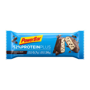 PowerBar 52% Protein Plus bar cookies & cream 50g (20 stk./colli)