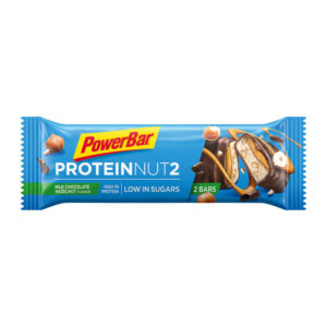 Nut2 Proteinbar PowerBar Milk Chocolate Hazelnut 2x22,5g (18 stk./colli)