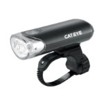 Cateye HL-EL135N forlygte 3 LED inkl. batteri 150+ Candela sort