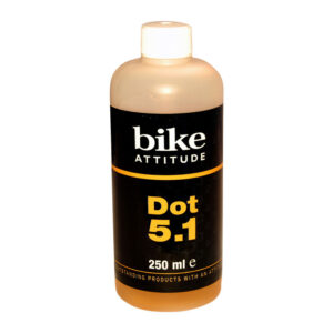 Bremseolie Bike Attitude 250 ml. Dot 5.1 syntetisk