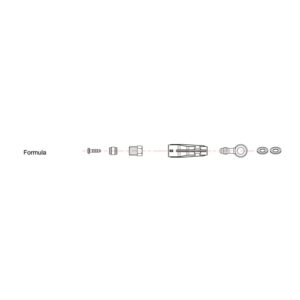 Fittings Jagwire HyFlow Quick-Fit Sæt Formula R1/ONE/MEGA HFA502