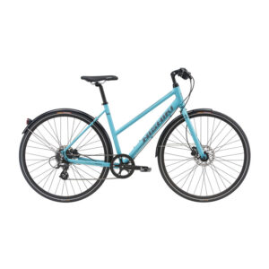 Nishiki Touring Master Dame 21" mat aqua 8 udv. Shimano gear og hydr.skivebremse